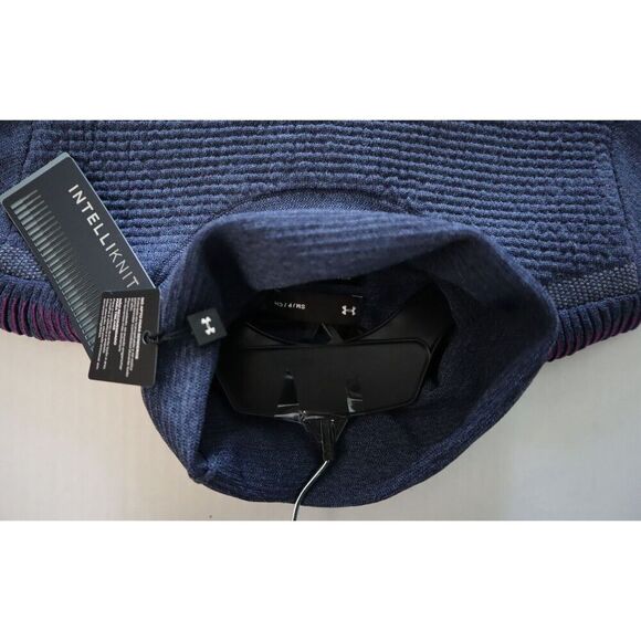 Under Armour 1371576-768 Women's Sz S Blue Intelliknit Run Funnel L/S Top - Picture 10 of 15